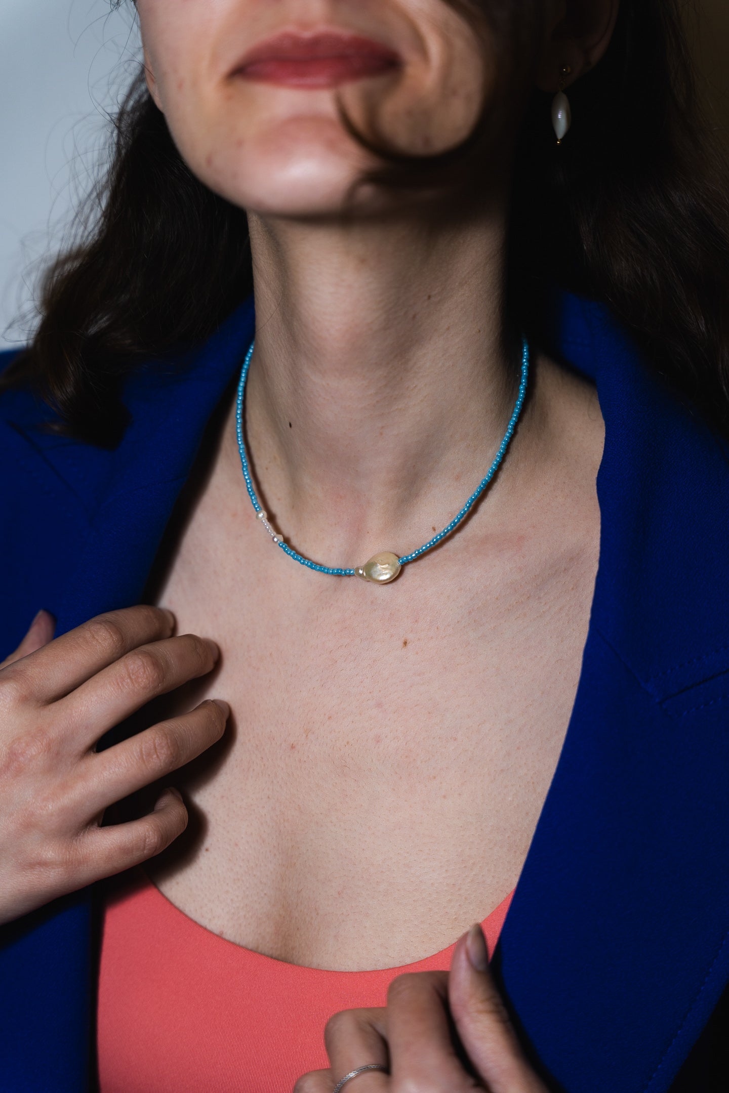 Colier perla imperfecta