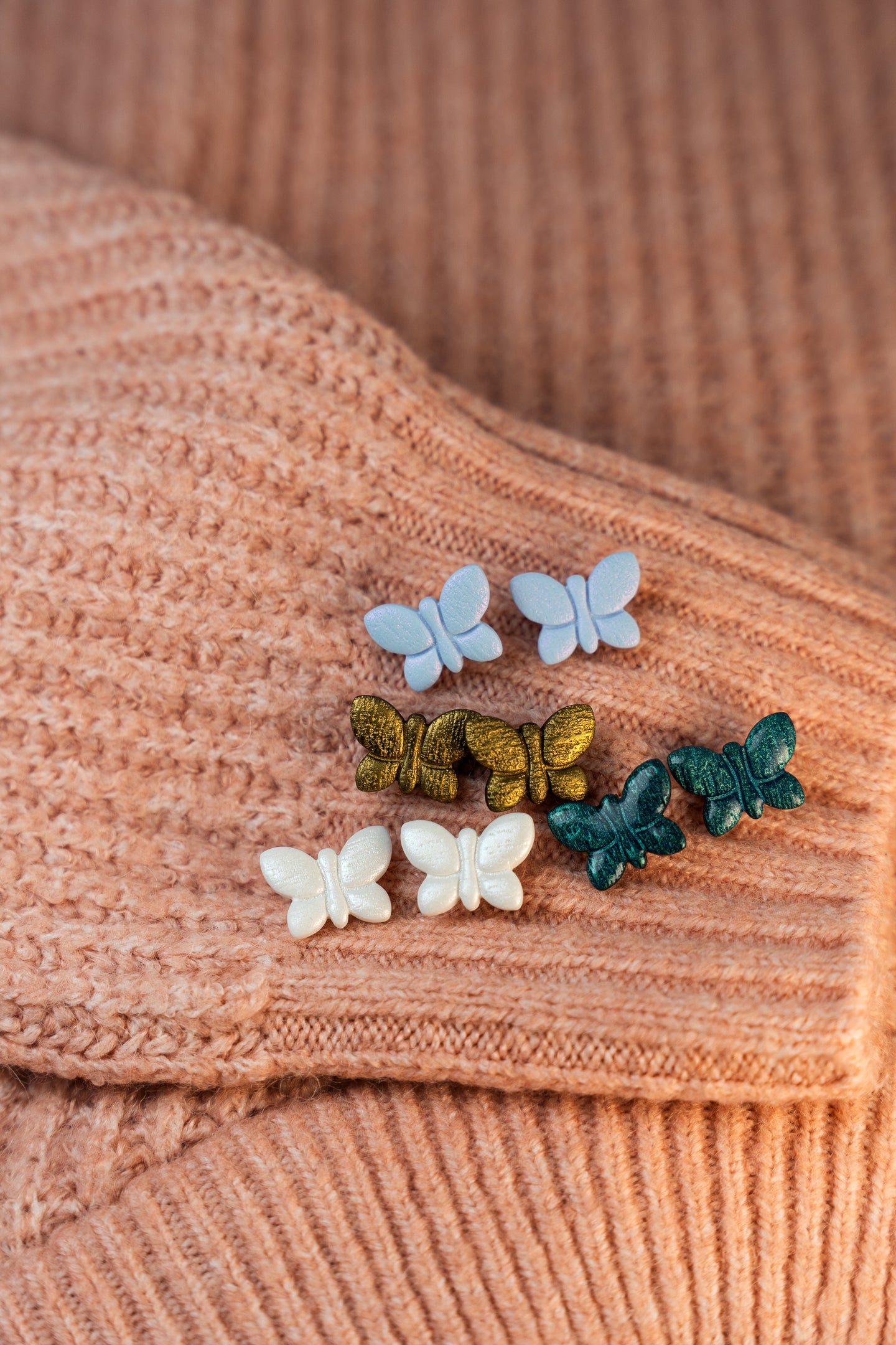 Cercei BUTTERFLY  blue